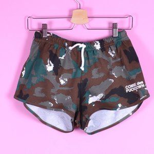 NWT Comme Des Fuckdown Shorts Camo shorts Italian Medium (small)